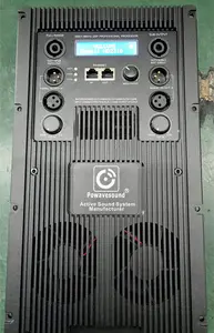 Powavesound 3 דרך מגבר 2x1000W + 3000W קו מערך רמקול סאב Class D מגבר מודול עם DSP אודיו מעבד