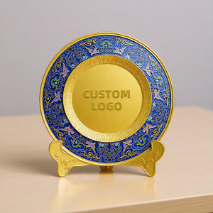 Металлические таблички с лазерной гравировкой, на заказ, под старинную бронзу, наградные плакетки, с тиснением, декоративные сувенирные тарелки для памятных мероприятий - Product Image 1