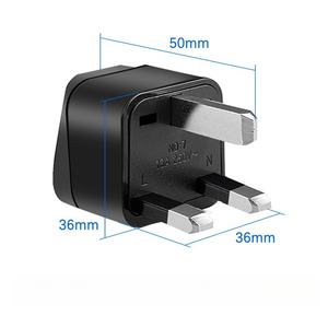 <span class=keywords><strong>ปลั๊ก</strong></span>แปลงไฟมาตรฐานอังกฤษสามพิน<span class=keywords><strong>ตัว</strong></span><span class=keywords><strong>แปลง</strong></span>วัสดุ ABS สำหรับการศึกษาในต่างประเทศและการเดินทาง - Product Image 3
