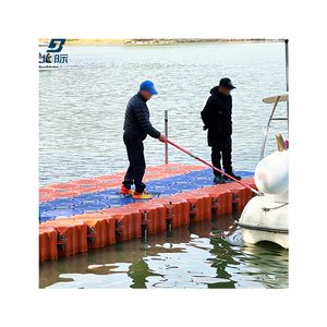Bloques <span class=keywords><strong>de</strong></span> muelle flotante modular Ponton <span class=keywords><strong>puente</strong></span> <span class=keywords><strong>de</strong></span> pontón flotante Jetski muelle plataforma <span class=keywords><strong>de</strong></span> plástico muelle flotante 50*50*40CM - Product Image 6