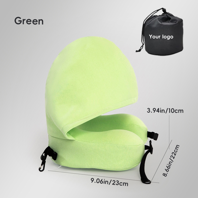 Vert + sac de rangement + chapeau