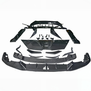ฝากระโปรงหน้าสำหรับ lambLamborghini Huracan EVO RWD อัพเกรดสไตล์ <span class=keywords><strong>PK</strong></span> คาร์บอนไฟเบอร์แห้งกระโปรงข้างสปอยเลอร์ดิฟฟิวเซอร์ - Product Image 6