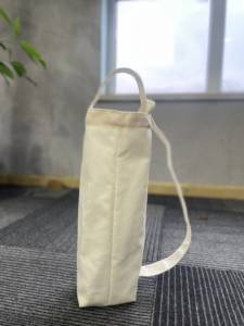 Porta Botellas de Vino de Lona de Algodón de Tamaño Mediano con Diseño de Letras, Asa Larga para Llevar, Regalos con Logotipo Personalizado - Product Image 3