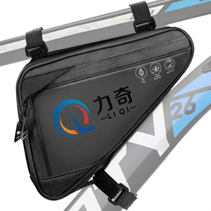 Wasserdichte Fahrradrahmen-Ledertasche mit dreieckigem Oberrohr zum Fahrrad fahren - Product Image 1