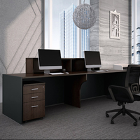 Bureau de réception en bois massif, comptoir, pour hôtel, petit salon de manucure, table de réception, pour salon