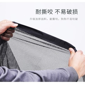 Barrière pliable portable pour animaux de compagnie 180x72cm, clôture de sécurité réglable pour chiens, protection d'escalier, design moderne - Product Image 5