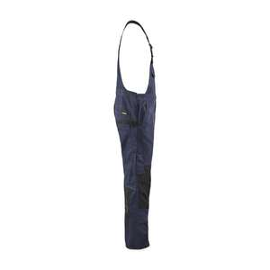 BLAKLADER - 269513308699D116 Peto con elástico Azul marino oscuro/Negro-EAN 7330509606452 WORK OVERALLS - Product Image 3