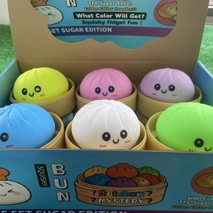 Simulation Steamed Bun Orange Banana Decompression Kneading Fun Slow Rebound Toy for All Ages - Product Image 5