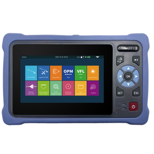 OTDR Inteligente FTTH de 100 km y 12 Funciones, 1310 Nm/1550 Nm, Probador de Fibra Óptica Portátil, VFL, LS, OPM, Reflectómetro - Product Image 1