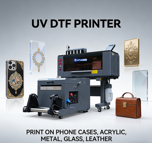 New Full-Automatic Multicolor DTF <strong>Clothing</strong> <strong>Printer</strong> 3D Procolored T-Shirt Pink PET Film Printing Machine - Product Image 1