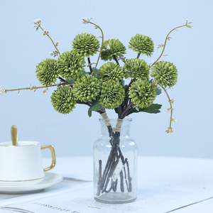 Bouquet de chrysanthèmes artificiels Ruilisi, 3 tiges, fleurs en soie, décoration de mariage et de maison - Product Image 3