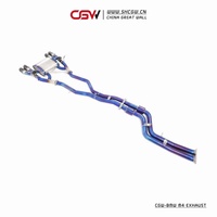Échappement Catback en Titane CGW pour BMW F80 F82 F83 M3 M4