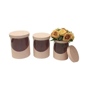 <span class=keywords><strong>ชุด</strong></span>กล่องบรรจุภัณฑ์ทรงกลม3ชิ้นกล่องกระดาษแข็งสีทึบปรับแต่งได้ - Product Image 3