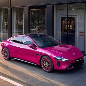 WRAPMASTER 1.52*17m PET Support Brillant <span class=keywords><strong>Magenta</strong></span> Rouge Vinyle Wrap Adhésif Décoration Extérieure Enveloppe <span class=keywords><strong>de</strong></span> Voiture Complète - Product Image 3