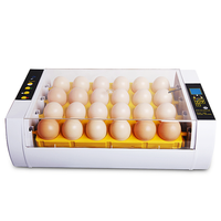 Incubateur d'œufs automatique HD, best-seller, 24 œufs