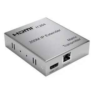 موسع مصفوفة HDMI فوق IP ، 1080p 200M ، مع أشعة تحت الحمراء عديدة إلى العديد