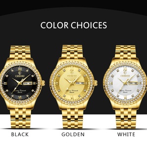 CHENXI Original Watch for Men Women Quartz Golden Full Steel Top Brand Men's Wrist Watch Waterproof <b>Clock</b> Watches - Product Image 2