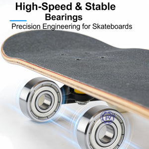 Cuscinetto a Sfera Miniaturizzato 688ZZ ABEC-5 8x16x5mm GCr15 ad Alta Velocità con Protezione ZZ per Skateboard - Product Image 3