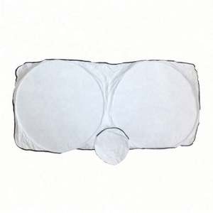 Parasol de Papel Promocional con Logotipo Personalizado Impreso en Tyvek para Automóvil - Product Image 1