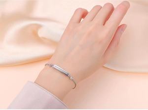 Collier de haute qualité pour femmes, pendentif couleur argent, d'inspiration, ras du cou, cadeau pour toujours dans my cœur - Product Image 6