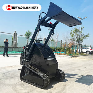 Pengiriman Cepat Mini Skid Steer <span class=keywords><strong>Loader</strong></span> Beroda Karet Diesel untuk Pertambangan & Konstruksi & Lanskap - Product Image 6
