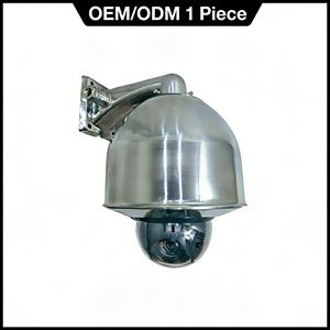 Aanpasbare CCTV explosieveilige IP68 CMOS Dome PTZ camera met dezelfde stijl, tegen een lage prijs, 2-8MP resolutie, roestvrijstalen behuizing - Product Image 2