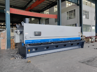 Machine de découpe de tôles CNC de 4 mm 3200 mm avec variateur de fréquence pour la découpe de plaques d'acier