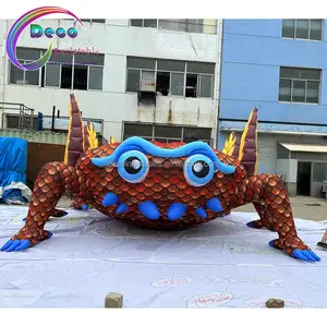 customized inflatable sea animal blue inflatable bird inflatable crab