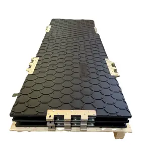 Heavy Equipment Mud Temporary Road Mats Ground Protection Plastic Trackway Mats