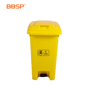 120l 240l 660l Pedal Mobile Plastic Dustbins Garbage Waste Bin