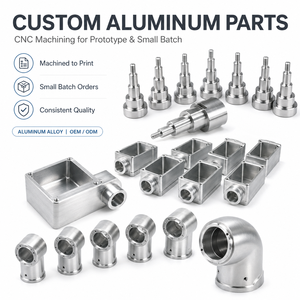 Service d'usinage rapide CNC ODM pour prototypes en aluminium et acier inoxydable, avec délai de livraison court, itération et production en petites séries - Product Image 1