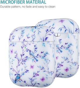 Étui protecteur d'été Transparent pour <span class=keywords><strong>AirPods</strong></span> 1 et 2, design léger, joli boîtier protecteur souple Anti-poussière - Product Image 4