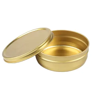 Fabricant d'emballages de caviar 20g Boîtes en fer blanc de qualité alimentaire impression personnalisation pour l'emballage de caviar de luxe avec accessoires