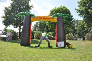 Juego Inflable Interactivo Popular, Juego de <span class=keywords><strong>Baile</strong></span> <span class=keywords><strong>Limbo</strong></span> Inflable, Arco Inflable Económico para Adultos - Product Image 3