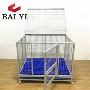 Toptan büyük kapalı/açık <span class=keywords><strong>Metal</strong></span> evcil hayvan kafesi kediler ve köpekler için katı tasarım katlanabilir ve dayanıklı kutu ambalaj - Product Image 2