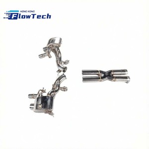 Système d'échappement Catback en acier inoxydable avec tuyau en X et silencieux pour Ferrari GTC4 Lusso 6.3L V12 - Product Image 1