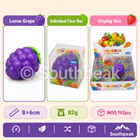 Southpeak Maltose Swirl Cube Squishy - Jouet sensoriel TPR à rebond lent de 5,5 cm pour soulager le stress et l'anxiété liés au TDAH (150g)