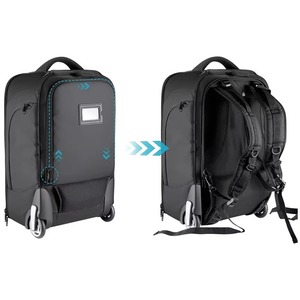 カスタム大型トロリーバッグ写真機器防水プロローリング荷物カメラスーツケースホイール付きバックパック - Product Image 3
