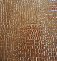 Tissu en cuir synthétique vegan PVC imperméable, motif crocodile, couleurs vives pour vêtements, canapés, sacs, nœuds pour cheveux, emballages décoratifs