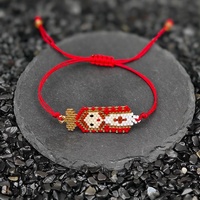 Bijoux Miyuki Pluseras catholiques faits à la main personnalisés bracelet coloré religieux chrétien idée cadeau perles de rocaille vierge marie