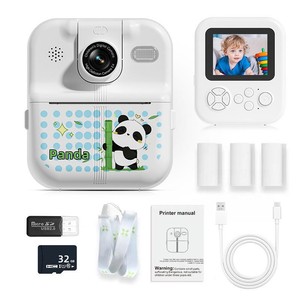 Appareil photo numérique instantané 1080P, mini-appareil photo instantané pour enfants, imprimante, jouet parfait pour les enfants - Product Image 6