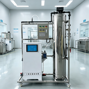 เครื่องกำเนิดคลอรีนไดออกไซด์ควบคุมอัตโนมัติด้วย PLC พร้อมระบบตรวจสอบคลอรีนตกค้าง ระบบกรอง 2000 ลิตร/ชั่วโมง - Product Image 2