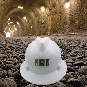 หมวกแข็งทรงวีมาตรฐานอเมริกันหมวกปีกกว้างสีฟ้าป้องกันแบบแข็งปรับแต่งได้ - Product Image 1