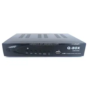 QBOX 위성 TV 수신기 t2 s2 콤보 디코더