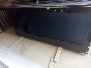 Dalle de granit sud noir Z au design moderne avec surface polie élevée pour la décoration de comptoirs de pavage de revêtement de sol - Product Image 2