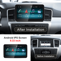 STWEI 2024 Nuevo Sistema Multimedia Inalámbrico para Automóvil Android AUTO CarPlay con Pantalla de 9.33 Pulgadas y 8.4 Pulgadas para Mercedes Benz Clase M W166 ML250 ML350 GL