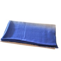 Châle à cils en cachemire 50%, bleu marine, mousseline de dubaï, foulard musulman, motifs en cachemire, 50% soie pour femmes