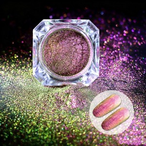 Polvo de Pigmento Camaleón Holográfico, Polvo de Mica Brillante para Uso Cosmético, Pigmento Orgánico con Efecto de Cambio de Color - Product Image 1