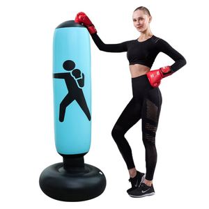 Saco de Boxeo Inflable para Adultos, Resistente, Autoportante, para Aliviar el Estrés y Hacer Ejercicio - Product Image 4