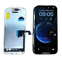 Layar OLED Premium HX 6.3" untuk Perbaikan 16 Pro, Grade A+, Kecerahan Tinggi, Perakitan Kabel Fleksibel, Garansi 1 Tahun